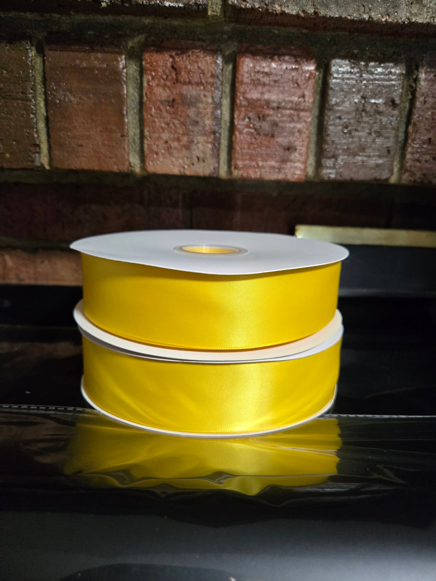 Listón satinado 1.5 pulgadas doble cara 100 yardas