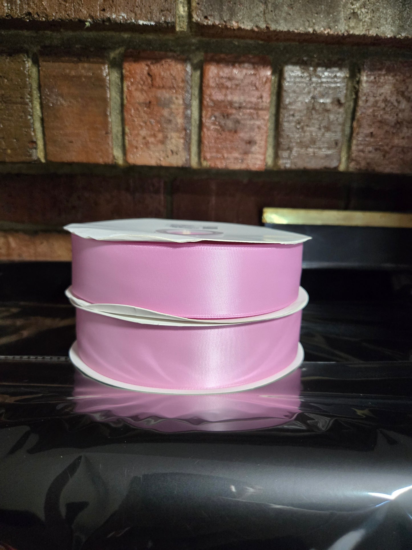 Listón satinado 1.5 pulgadas doble cara 100 yardas