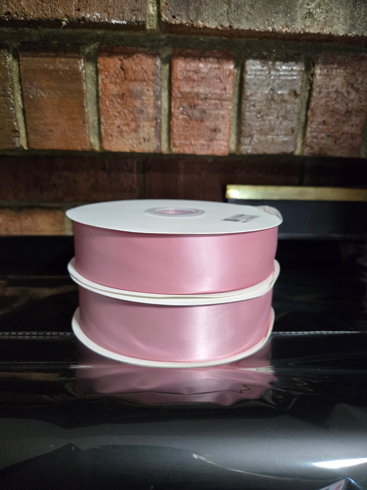 Listón satinado 1.5 pulgadas doble cara 100 yardas