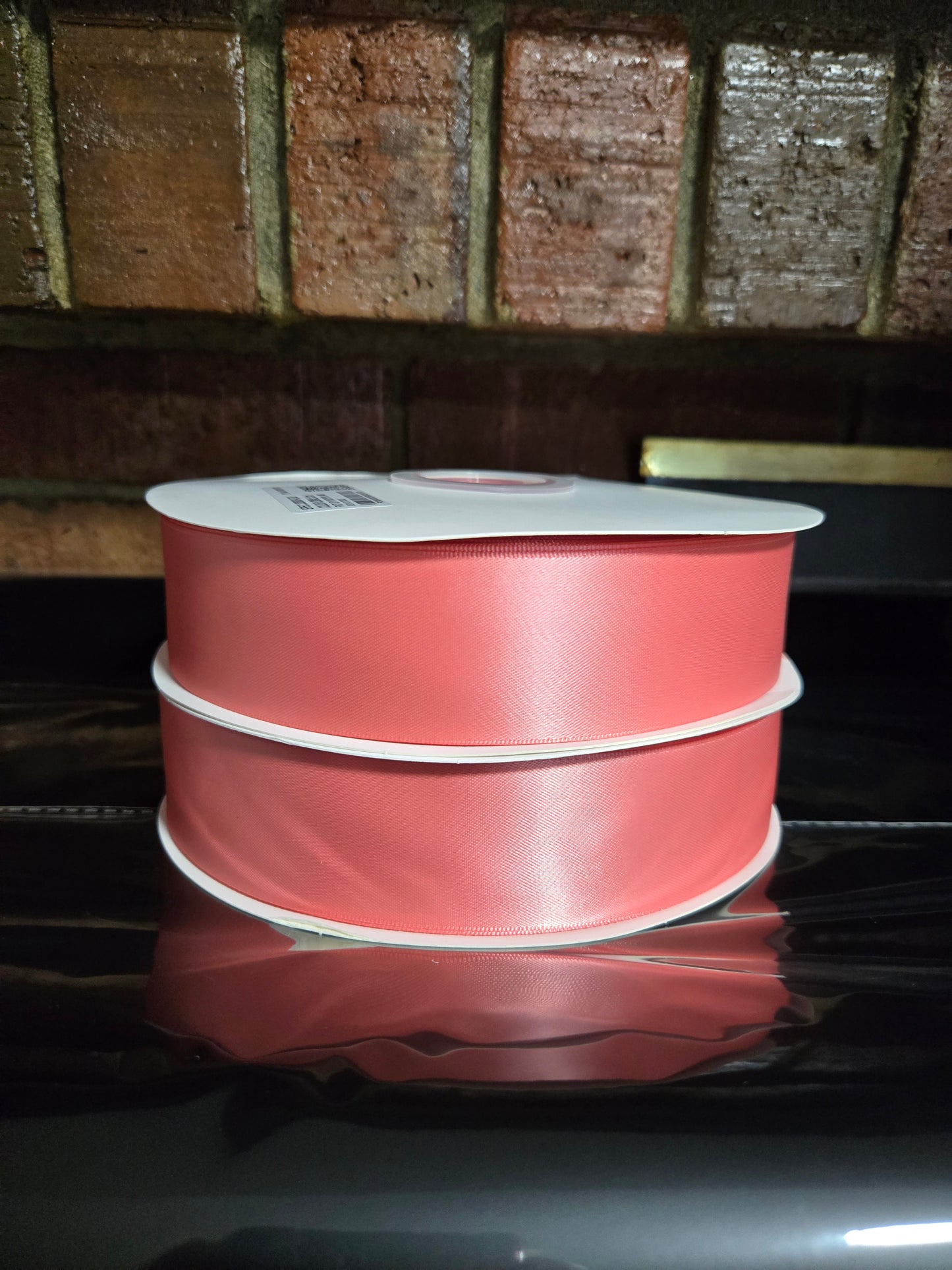 Listón satinado 1.5 pulgadas doble cara 100 yardas